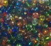 50g 3/0 Silver Lined Multi Mix Seed Beads